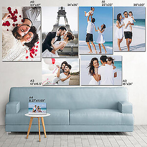 Poster Print Portrait - Upload Your Own