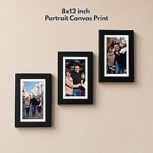 8x12inch (20x30cm) Portrait Canvas Print