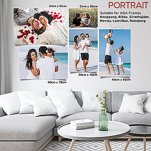 Poster Print Portrait - IKEA Frame Sizes