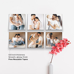 Mini Photo Tiles 8 x 8 Inch - 3 for RM69