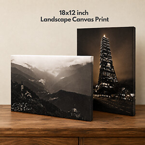 3 Pieces 18x12inch (45x30cm) Landscape Canvas Print