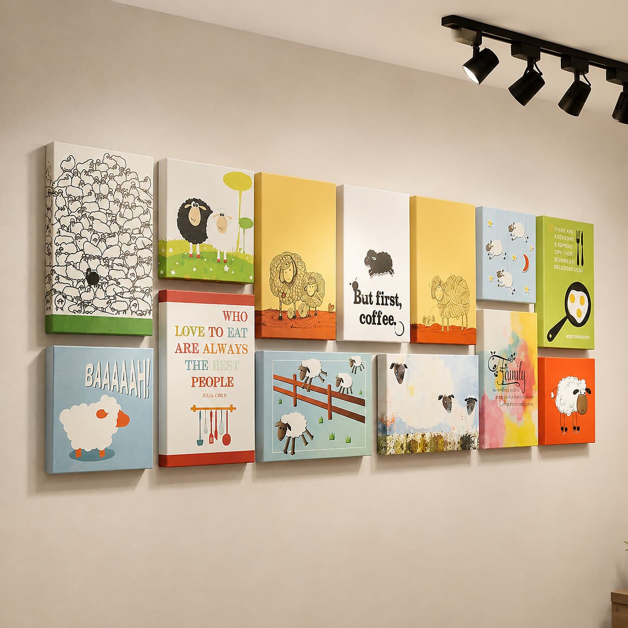 canvas collage
