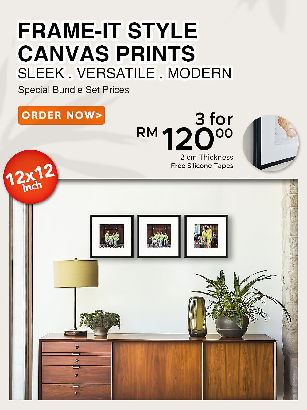 frame style canvas