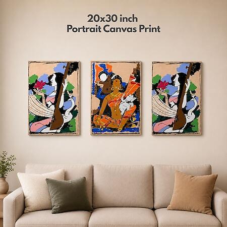 3 Pieces 20x30inch (50x76cm) Portrait Canvas Print